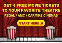 free movie tickets